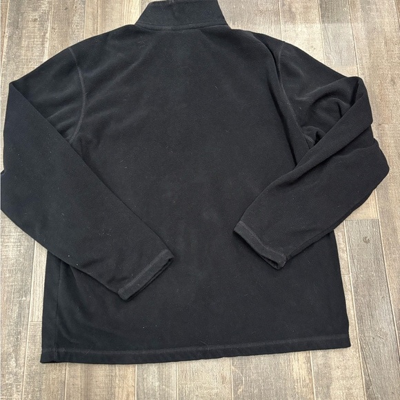 Harley-Davidson Black and Orange Men's Fleece Quarter Zip Size Large - Picture 5 of 5